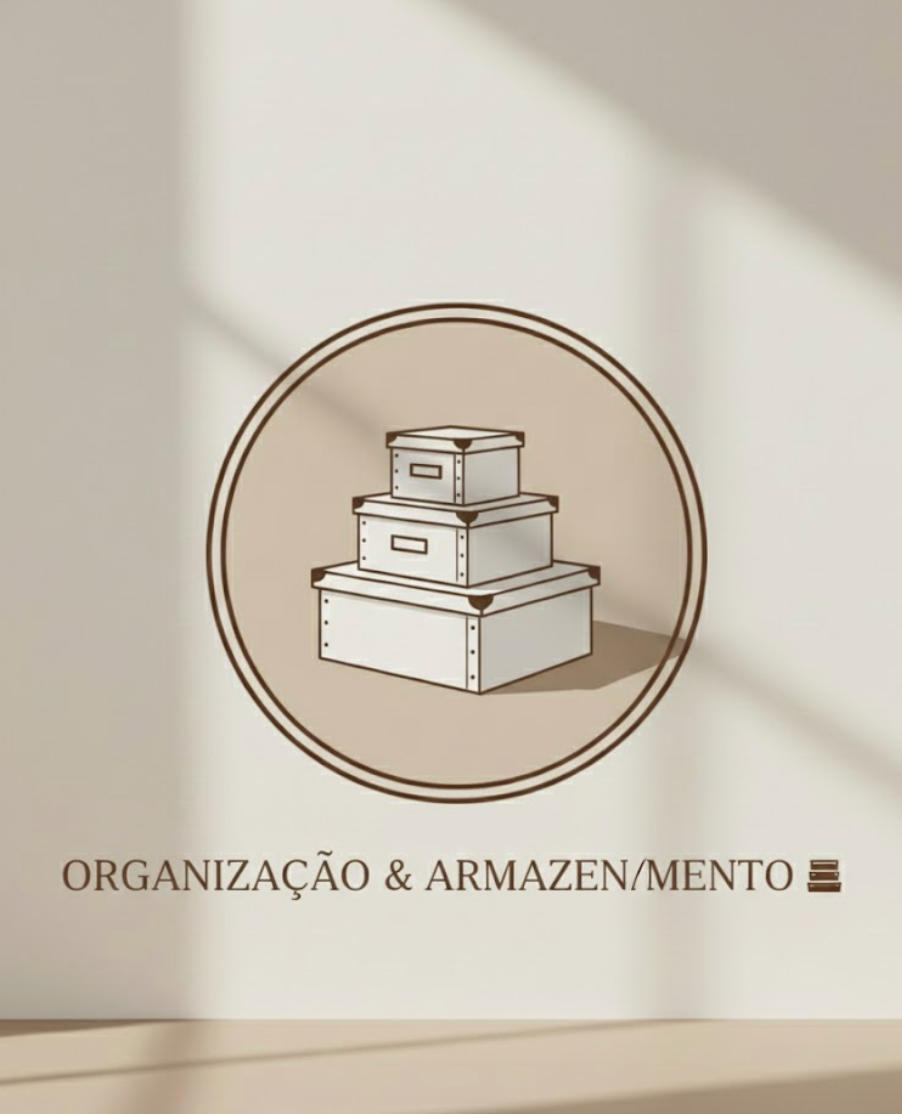 Organização & Armazenamento 🗂️