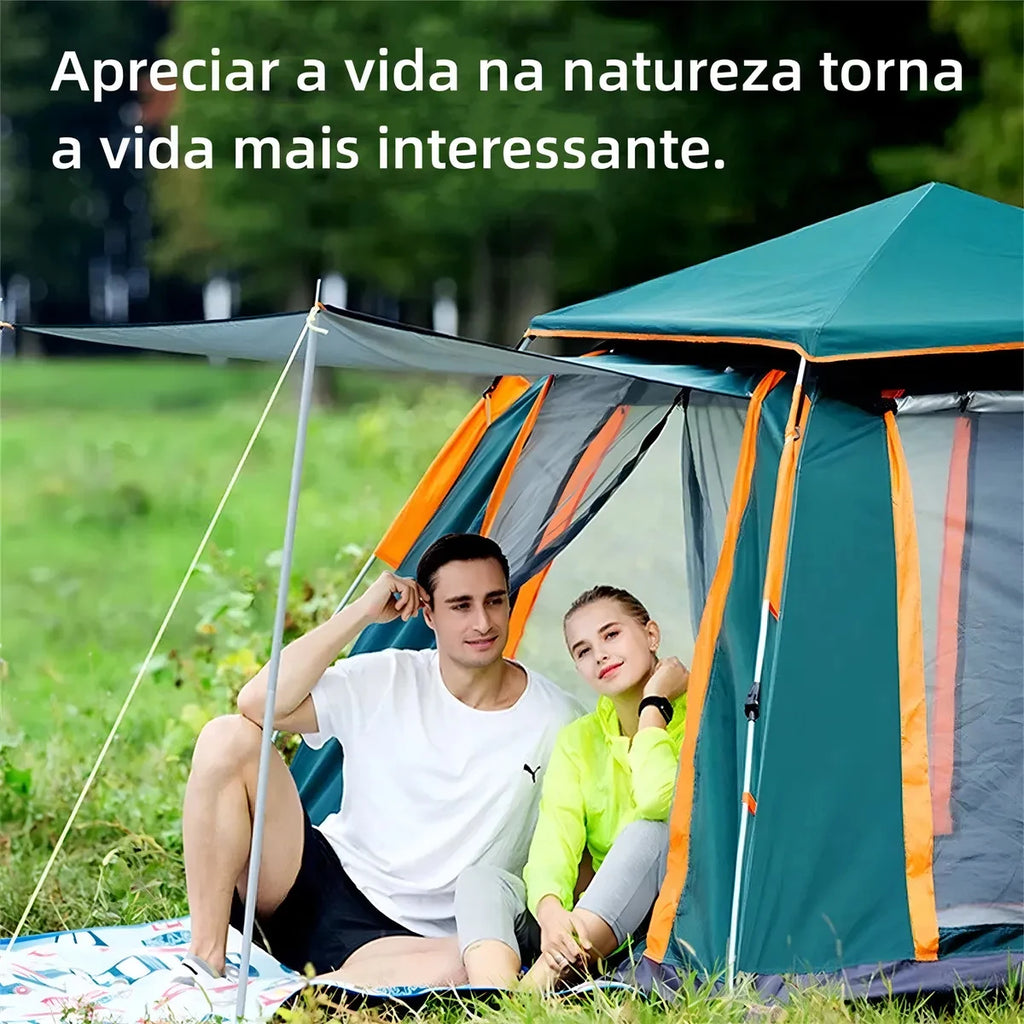 Joyfox Camping Tent Automatic Camping Upf50 + 5-8 People Camping Tent Large Portable Family Balcony