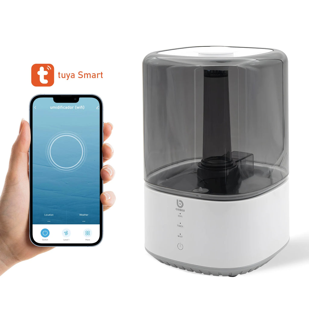 Coibeu, Professional Air Humidifier, Intelligent Ultrasonic Air Humidifier, Aroma Diffuser, Vaporizer, Diffuser