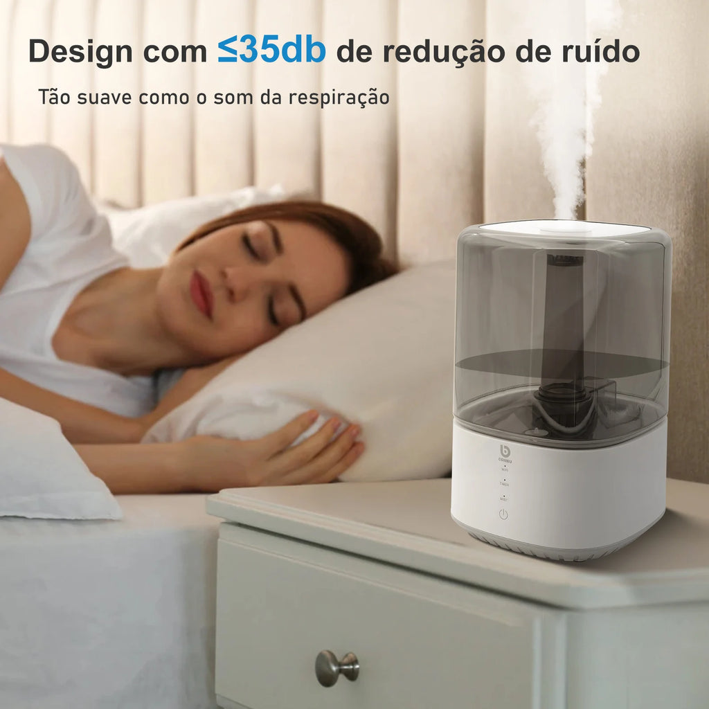 Coibeu, Professional Air Humidifier, Intelligent Ultrasonic Air Humidifier, Aroma Diffuser, Vaporizer, Diffuser
