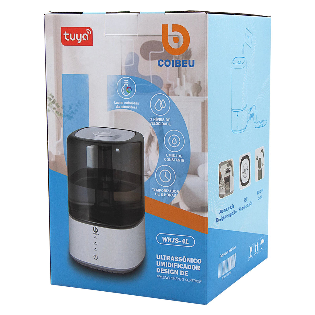 Coibeu, Professional Air Humidifier, Intelligent Ultrasonic Air Humidifier, Aroma Diffuser, Vaporizer, Diffuser