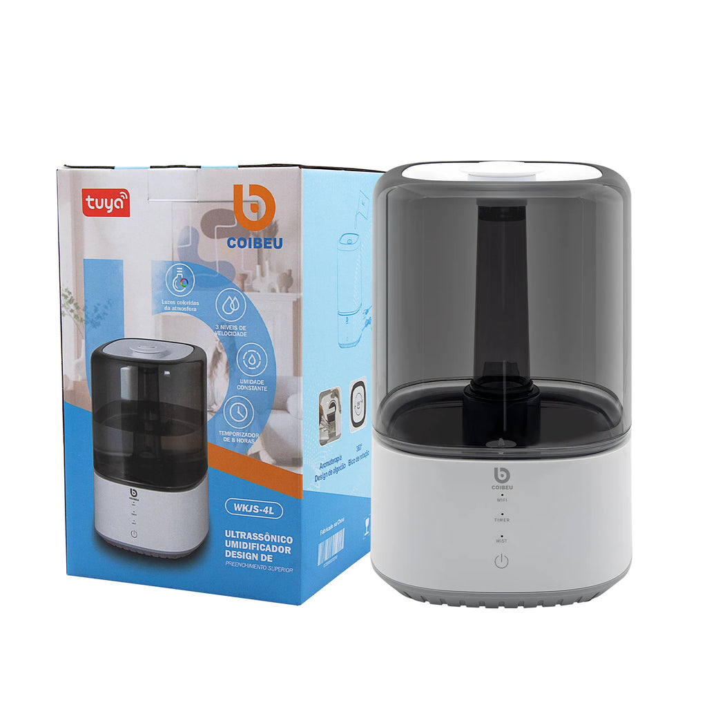 Coibeu, Professional Air Humidifier, Intelligent Ultrasonic Air Humidifier, Aroma Diffuser, Vaporizer, Diffuser